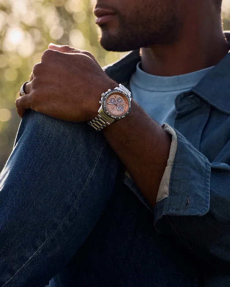 Promaster Navihawk Salmon Dial Stainless Steel Bracelet CA4664-60X Promaster Navihawk Salmon Dial Stainless Steel Bracelet CA4664-60X